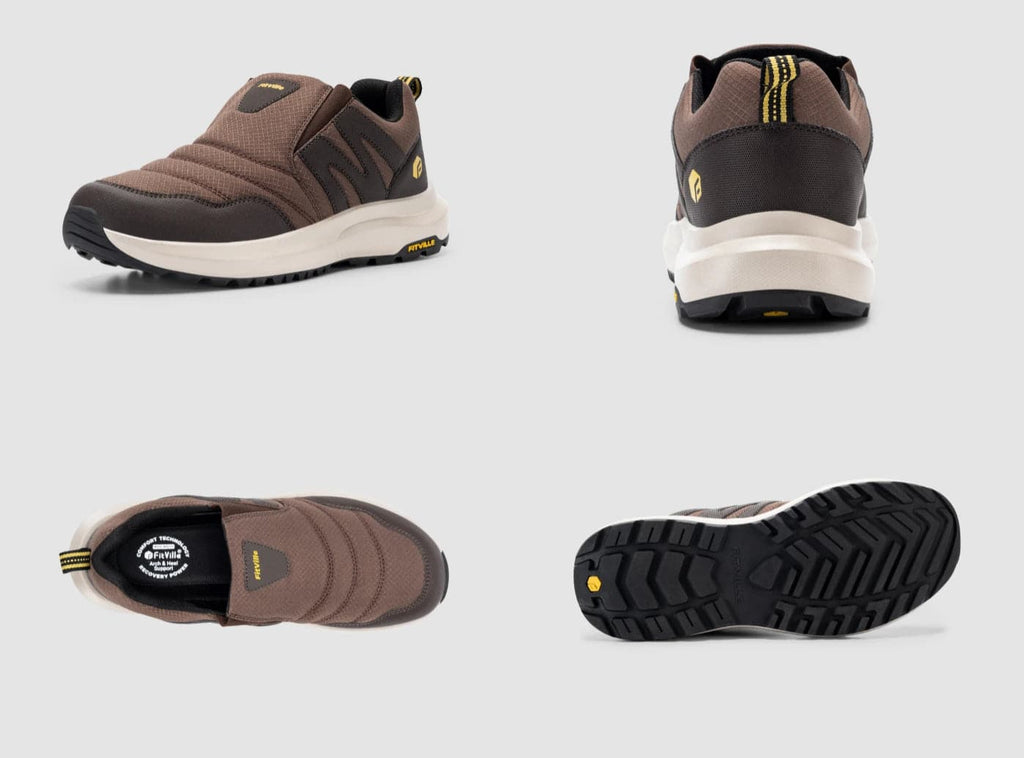 FitVille Men's Explorer Outdoor Slip - On V2 - 8
