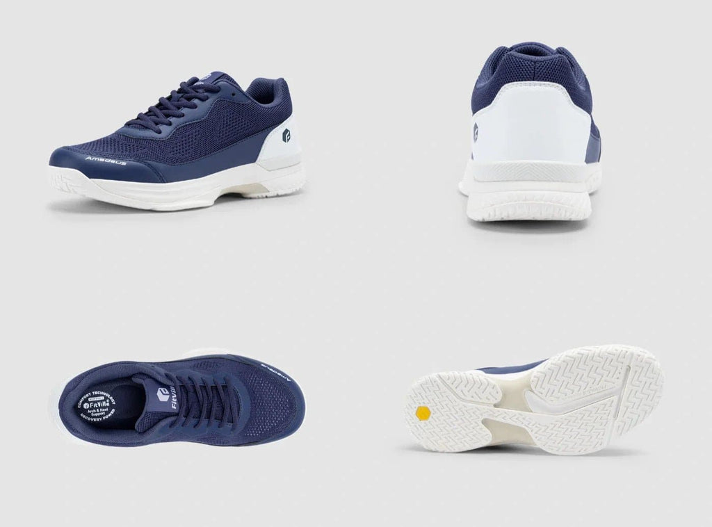 FitVille Men's Court Tennis Amadeus V2 Medium/D - 13