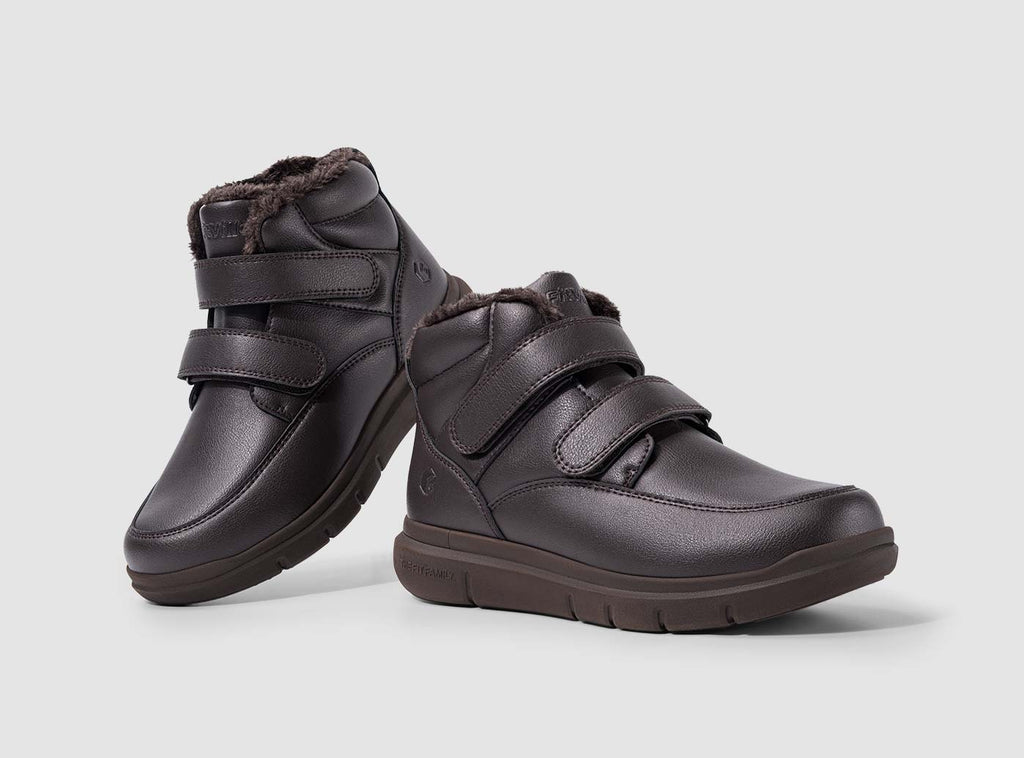 FitVille Men's CozyCore Winter Boots V5 - 8