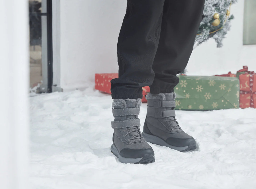 FitVille Men's CozyCore Winter Boots V7 - 10