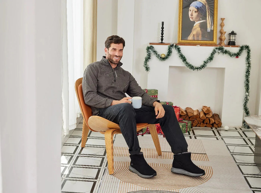 FitVille Men's CozyCore Winter Boots V9 - 2