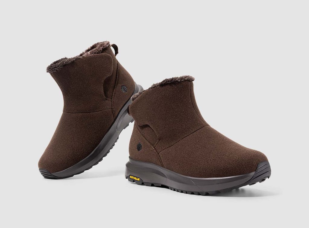 FitVille Men's CozyCore Winter Boots V9 - 8