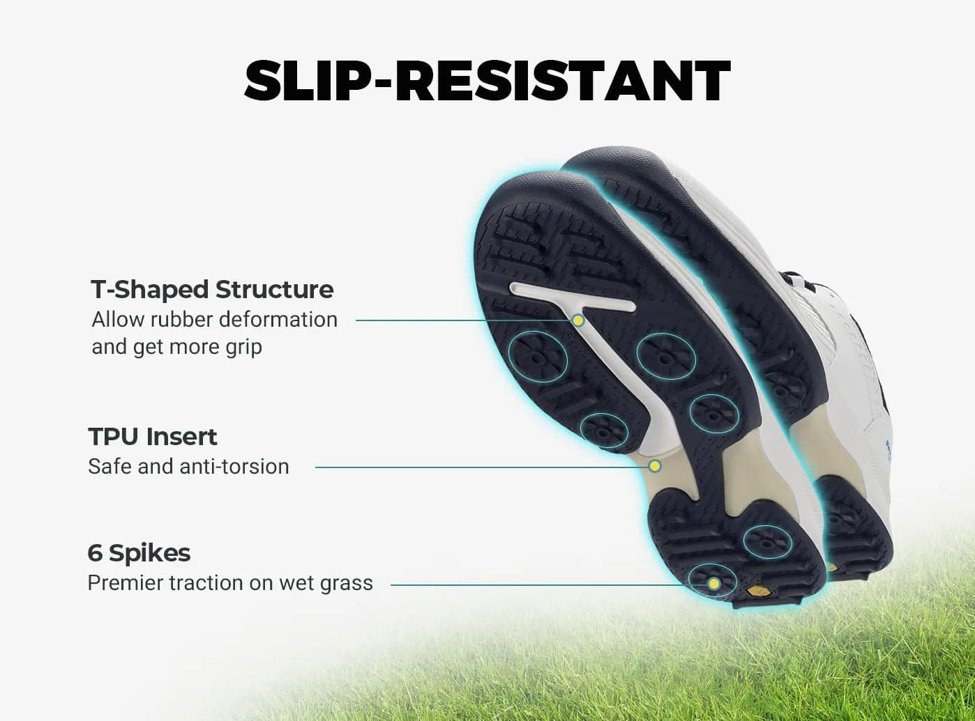 Comfortable Men's Golf Shoes SpeedEx V4 | FitVille