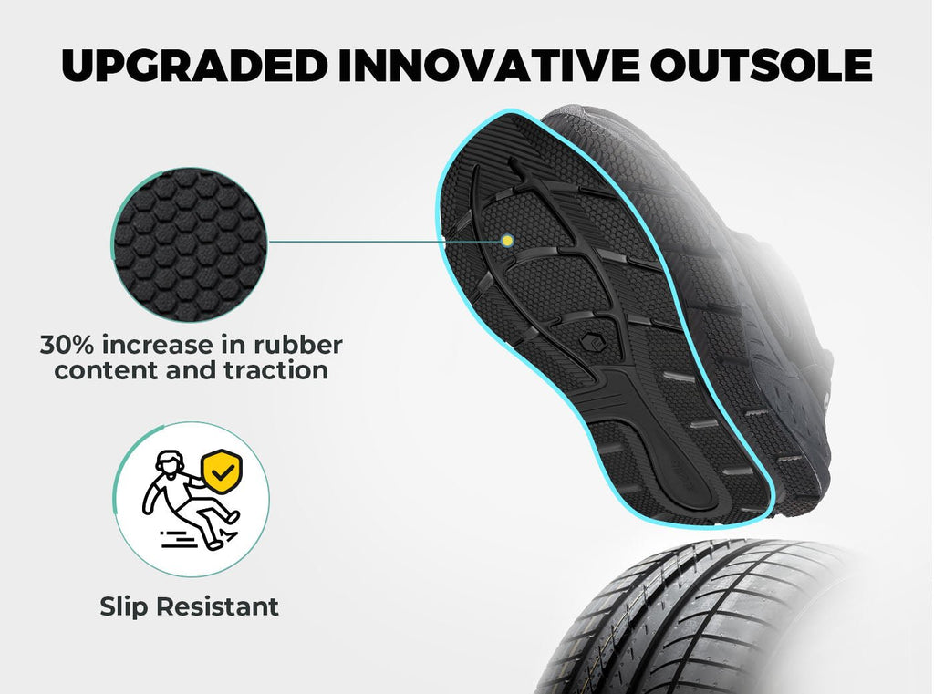 FitVille Men's Rebound Neo Walking Shoes V2 - 16