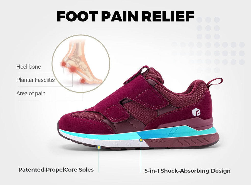 FitVille Women's Rebound Core Walking Shoes V10 - 5