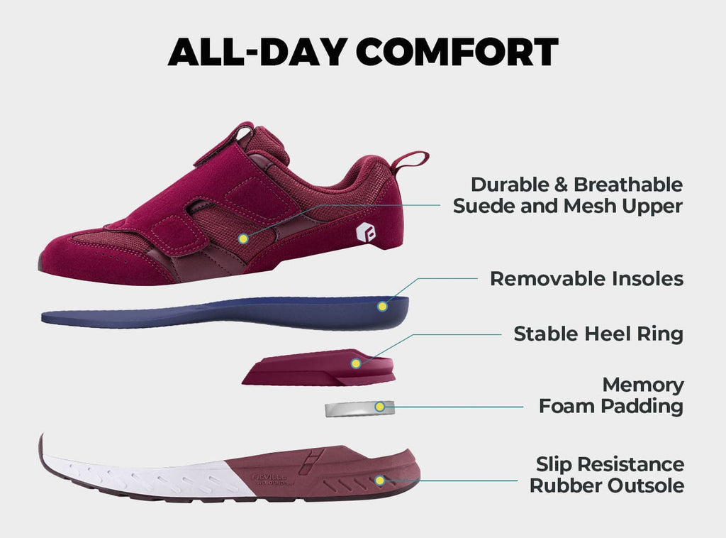 FitVille Women's Rebound Core Walking Shoes V10 - 3