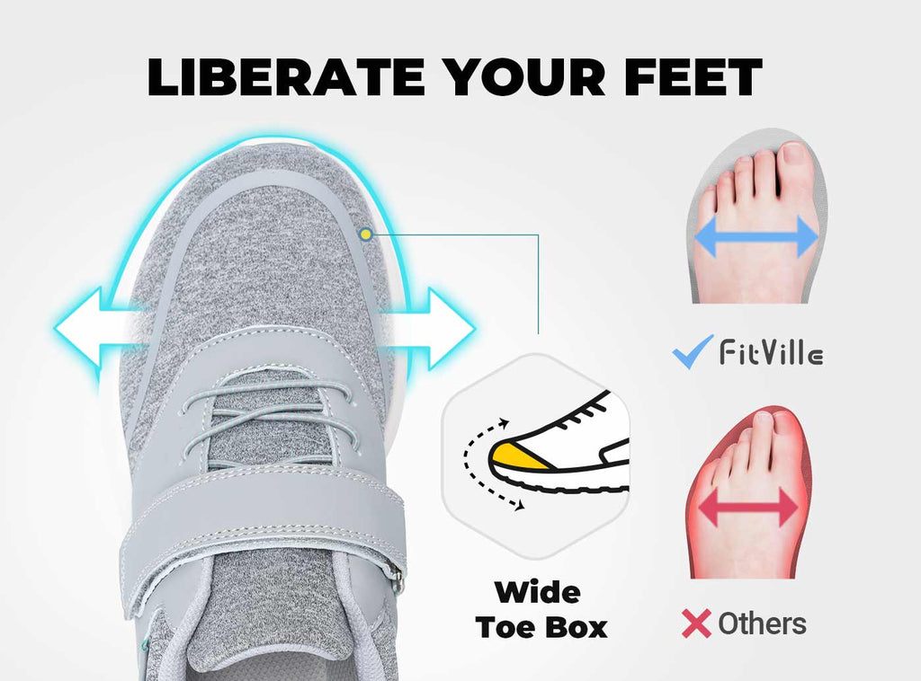 FitVille Women's Cloud Wanderer StrapFit V13 - 5