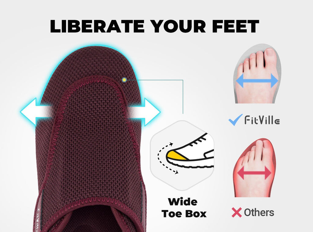 FitVille Women's EasyTop Wings Diabetic Shoes V2 - 3