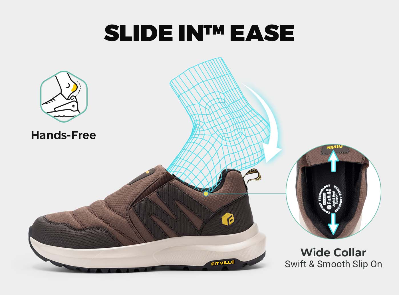 Men's Slip On Shoes Explorer Outdoor V2 | FitVille