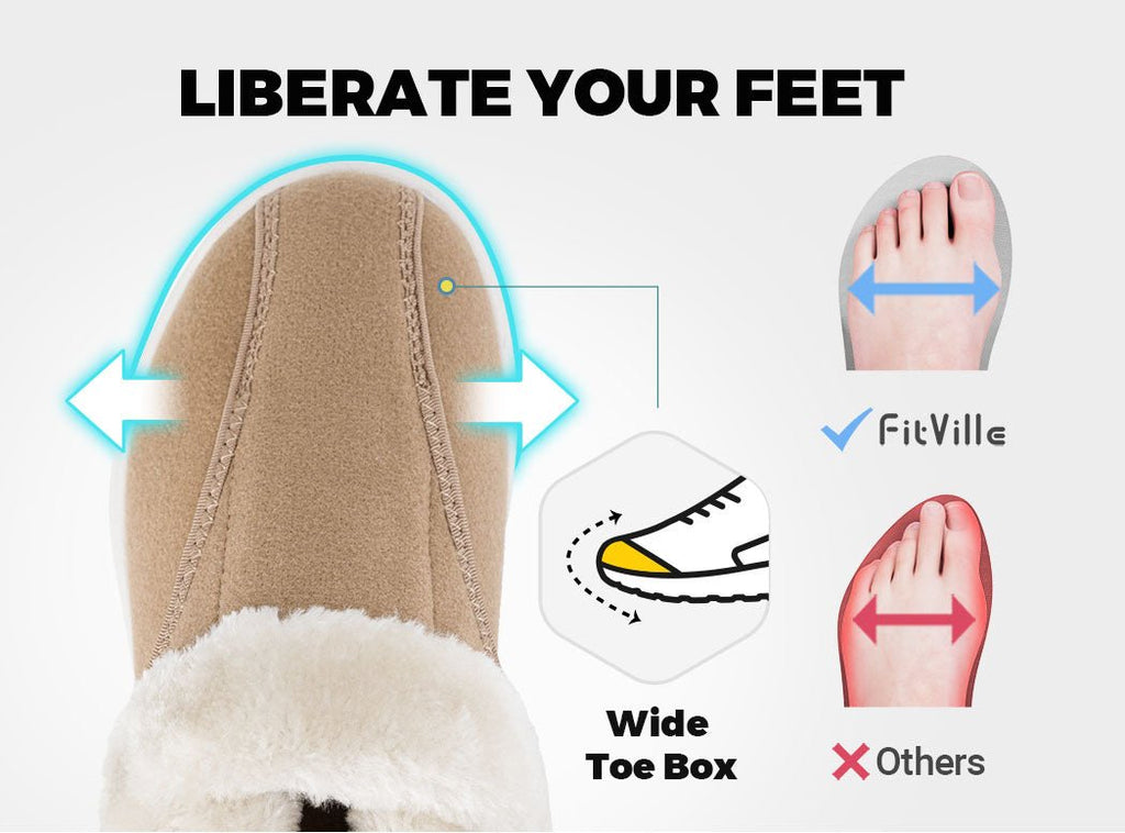 FitVille Women's EasyTop Diabetic Winter Boots V3 - 3