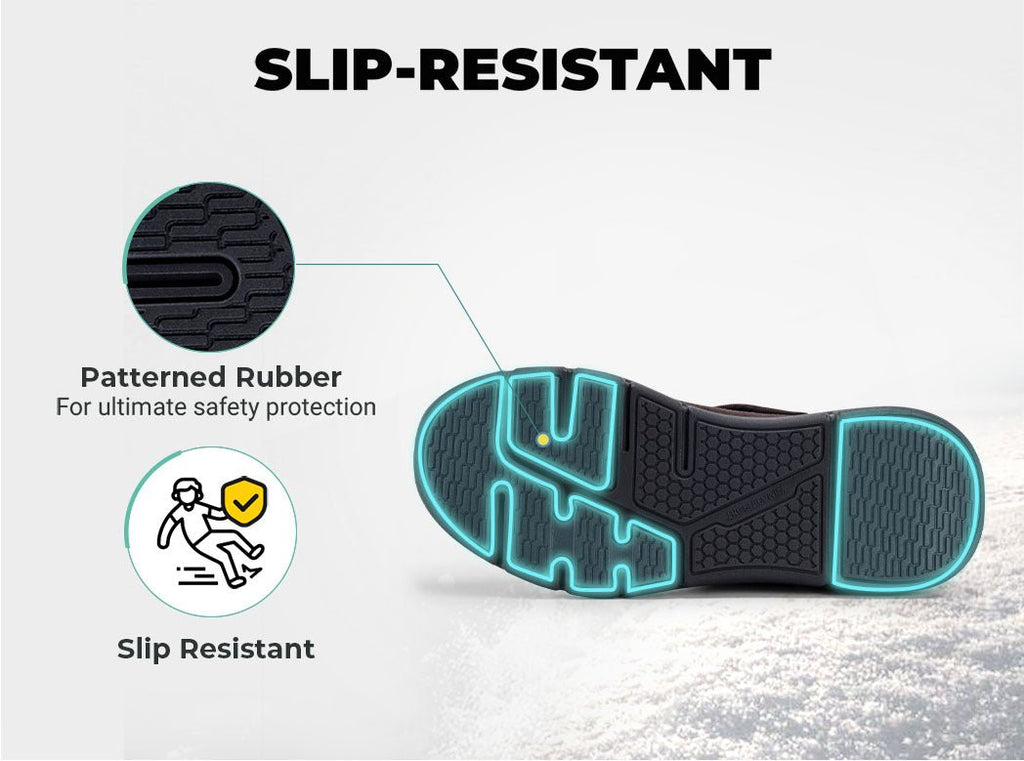 FitVille Men's EasyTop Diabetic Winter Boots V3 - 28