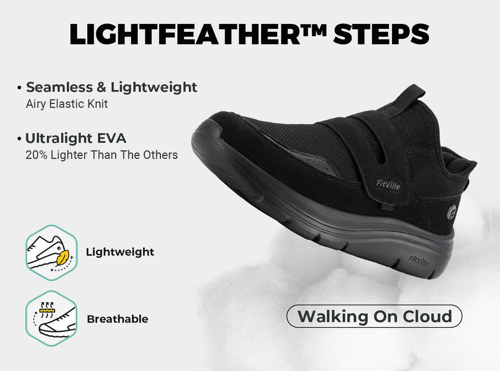 FitVille Men's Cloud Wanderer V5 - 16