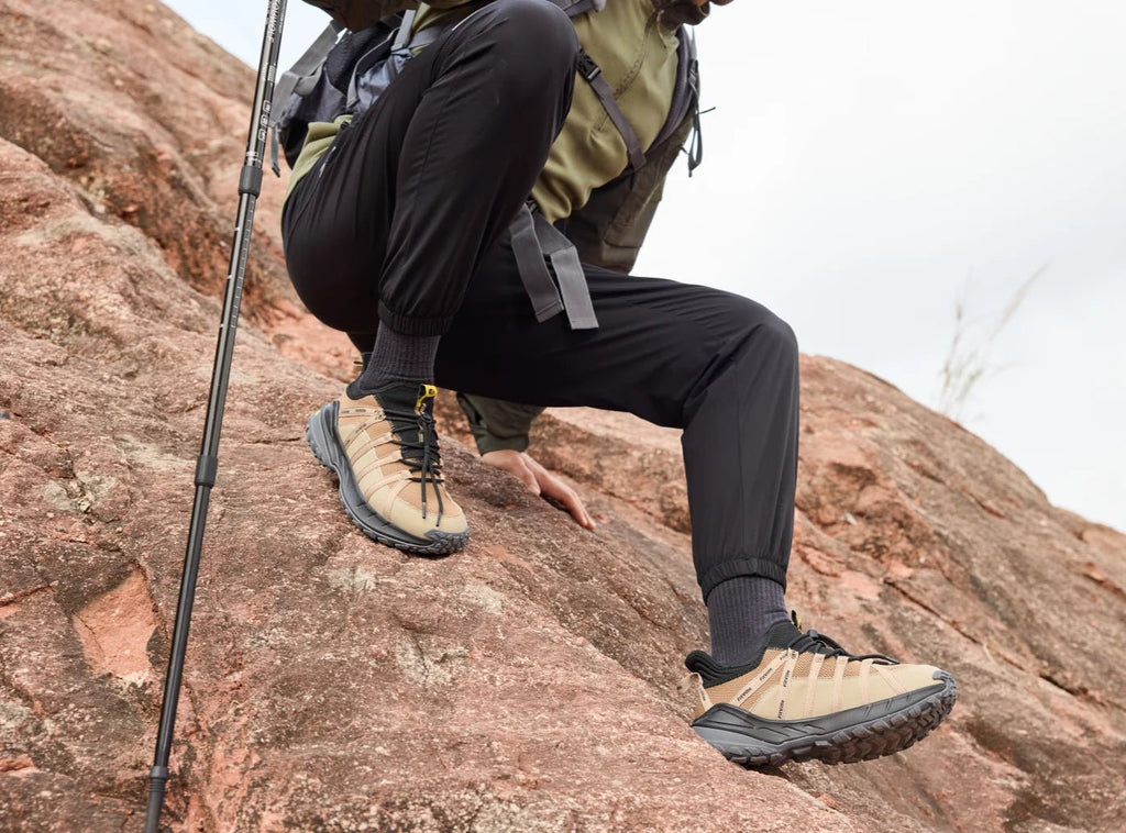 FitVille Men's Low - Top LugMax Hiking Shoes V6 - 13