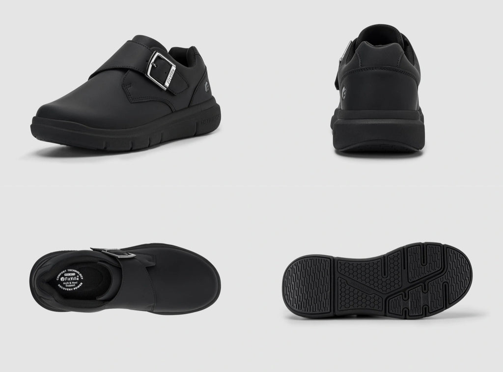 FitVille Men's BriskWalk Elite Dress Shoes V6 - 3